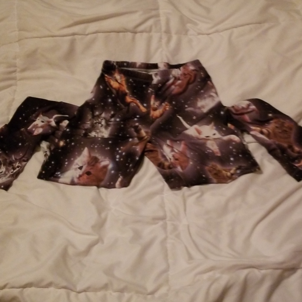 Freeze cat leggings